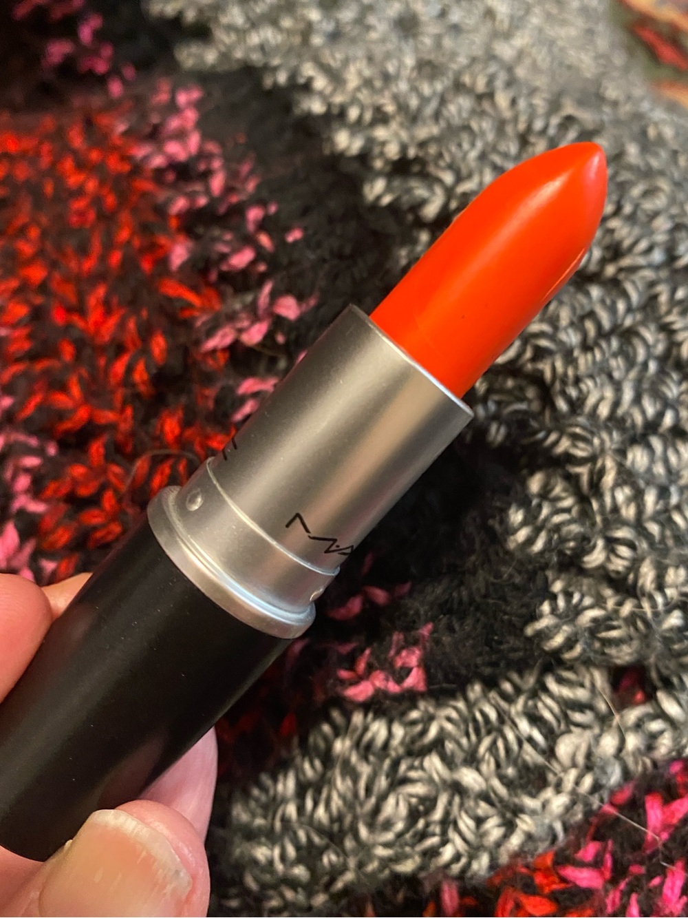 MAC Lipstick- Morange- Amplified Creme